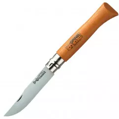Нож складной Opinel №12 Carbone (длина: 280мм, лезвие: 120мм) бук, в блистере (232-1007_beech-blist)