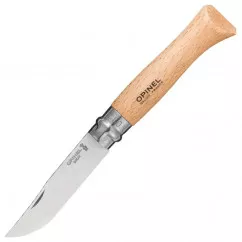 Нож складной Opinel №9 Inox (длина: 205мм, лезвие: 90мм), бук (232-1041)