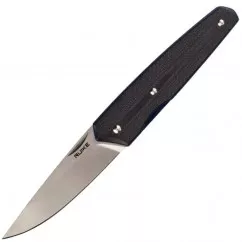 Нож складной Ruike Fang P848-B (длина: 202мм, лезвие: 84мм), черный (244-1032)