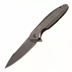 Нож складной Ruike P128-SB (длина: 217мм, лезвие: 93мм, черное), черный (244-1009)