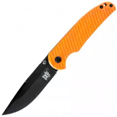 Нож складной Skif Assistant 732H (длина: 230мм, лезвие: 100мм), оранжевый (224-1018_H-bl-orange)