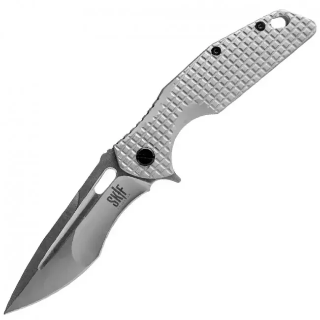 Нож складной Skif Defender 423C (длина: 224мм, лезвие: 97мм), серый (224-1025_C-gray) Нож складной Skif Defender 423C (длина: 224мм, лезвие: 97мм), серый (224-1025_C-gray)
