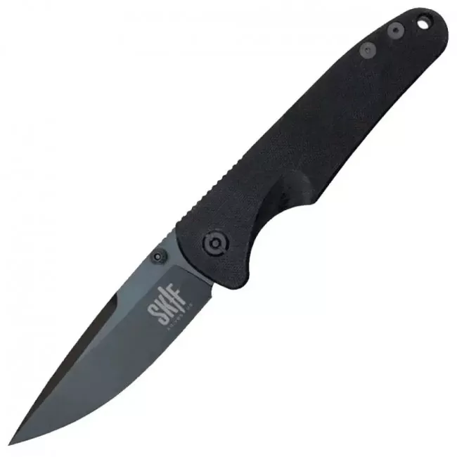 Нож складной Skif G-02BC (длина: 220мм, лезвие: 100мм, черное), черный (224-1027_bl-black) Нож складной Skif G-02BC (длина: 220мм, лезвие: 100мм, черное), черный (224-1027_bl-black)