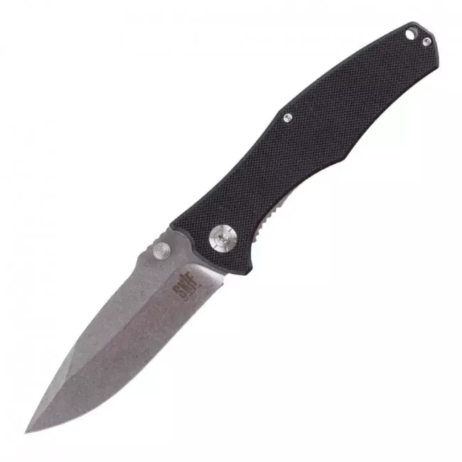 Нож складной Skif Hamster (длина: 205мм, лезвие: 90мм), черный (224-1030_black) Нож складной Skif Hamster (длина: 205мм, лезвие: 90мм), черный (224-1030_black)