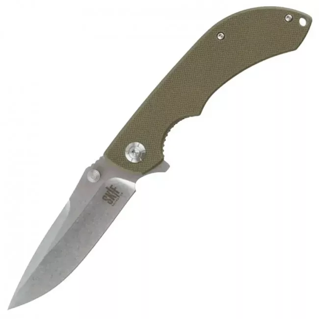 Нож складной Skif Spyke (длина: 205мм, лезвие: 90мм), оливковый (224-1048_olive)