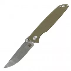 Нож складной Skif Stylus (длина: 205мм, лезвие: 90мм), оливковый (224-1051_olive)