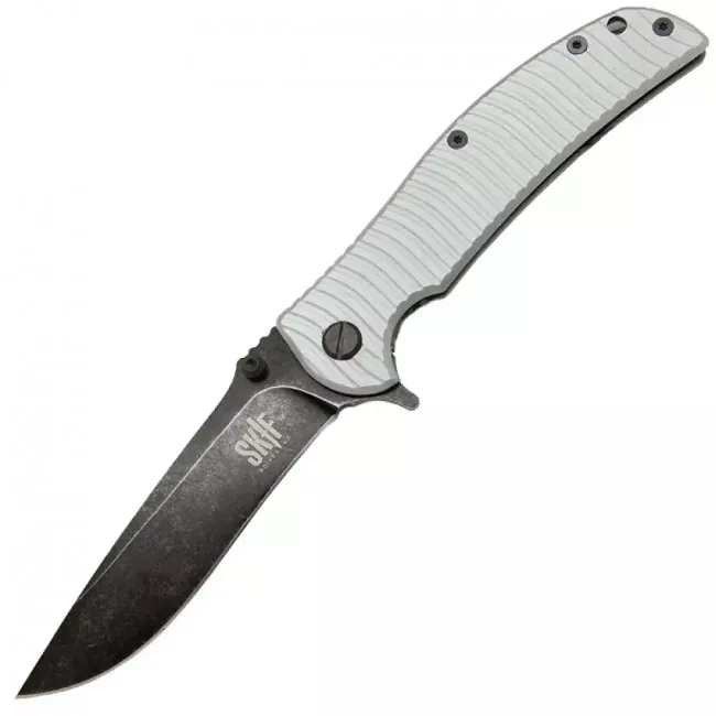 Нож складной Skif Urbanite 425D (длина: 230мм, лезвие: 100мм, черное) серый (224-1059_D-gr-alum) Нож складной Skif Urbanite 425D (длина: 230мм, лезвие: 100мм, черное) серый (224-1059_D-gr-alum)