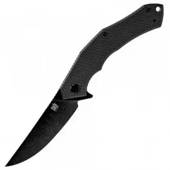 Нож складной SKIF Wave BSW (длина: 230мм, лезвие: 95мм, черное), черный (224-1072_bl_black)
