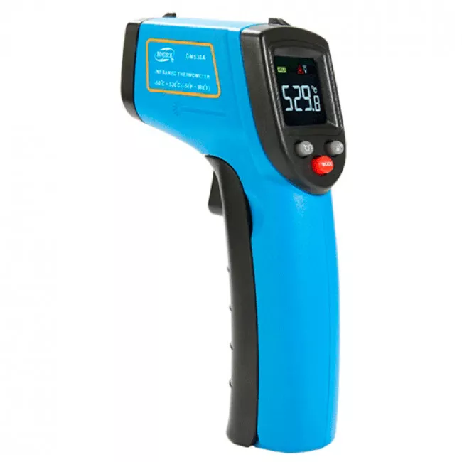 Пирометр инфракрасный бесконтактный BENETECH (цв дисплей) -50~530℃ (GM533A)