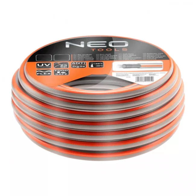 Шланг NEO садовий 30м, 1/2, 4-шар. Optima -20 ° / + 60 ° C (15-821)