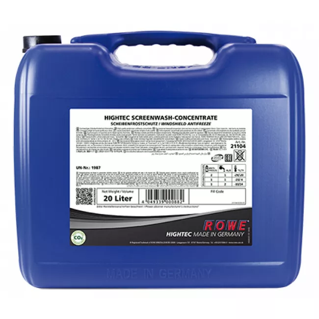 Омыватель стекла Rowe Hightec Screenwash-Concentrate -70°C 20л (HIGHTEC SCREENWASH-CONCEN)