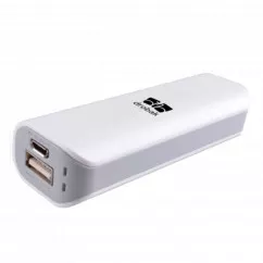 Універсальна мобільна батарея Drobak Power 2200 mAh White