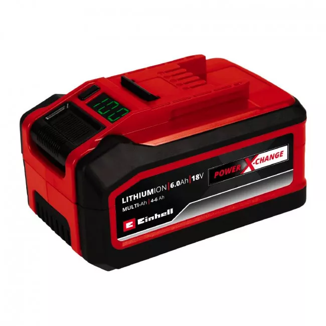 Акумулятор Einhell 18V 4-6 Ah Power-X-Change Plus Multi-Ah (перемикач ємності) (4511502)