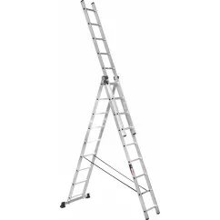 Алюминиевая трехсекционная лестница Stark SVHR3x9 3х9 ступеней (525380504)