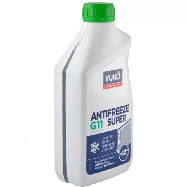 Антифриз Yuko Super G11 -40°C зелений 1л (4820070244465)
