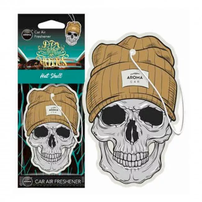 Ароматизатор AROMA CAR Cellulose Hat skull (832782) Ароматизатор AROMA CAR Cellulose Hat skull (832782)