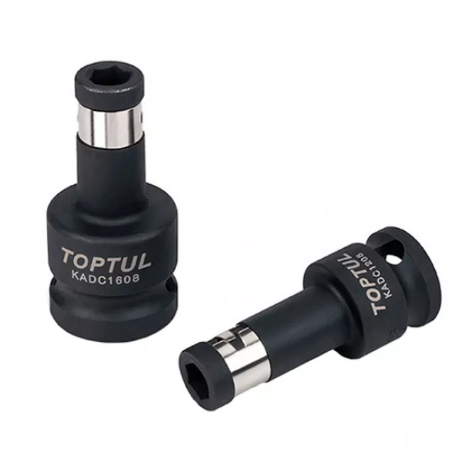 Держатель бит ударный 1/2"х1/4" TOPTUL (KADC1608) Держатель бит ударный 1/2"х1/4" TOPTUL (KADC1608)