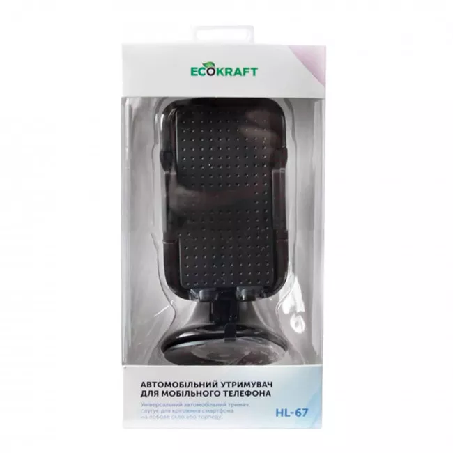 Держатель Ecokraft автомобильный для мобильных устройств HL-67 (003324)