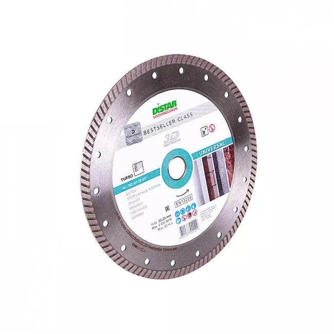 Диск алмазный отрезной Di-Star Turbo Universal 230x22,2 (10215129017)