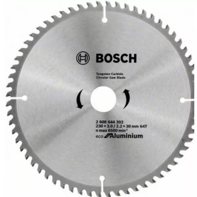 Диск пильний Bosch ECO ALU/Multi 210x30-64T, шт (2608644391)
