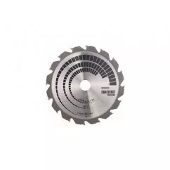 Диск пильний по дереву Bosch Constructor 230х30мм 16T (2608640635)