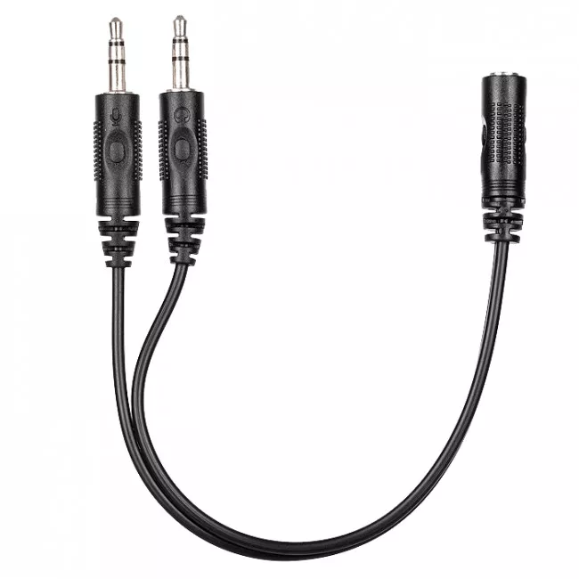 Гарнітура 2E CH11 Mono 3.5mm / 2*3.5mm (2E-CH11MJ)