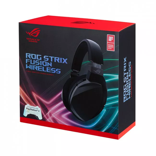 Арнитура игровая ASUS ROG Strix Fusion WL Black (90YH00Z4-B3UA00)