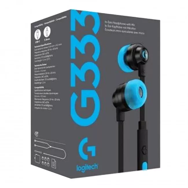 Гарнитура Logitech G333 Black (981-000924)