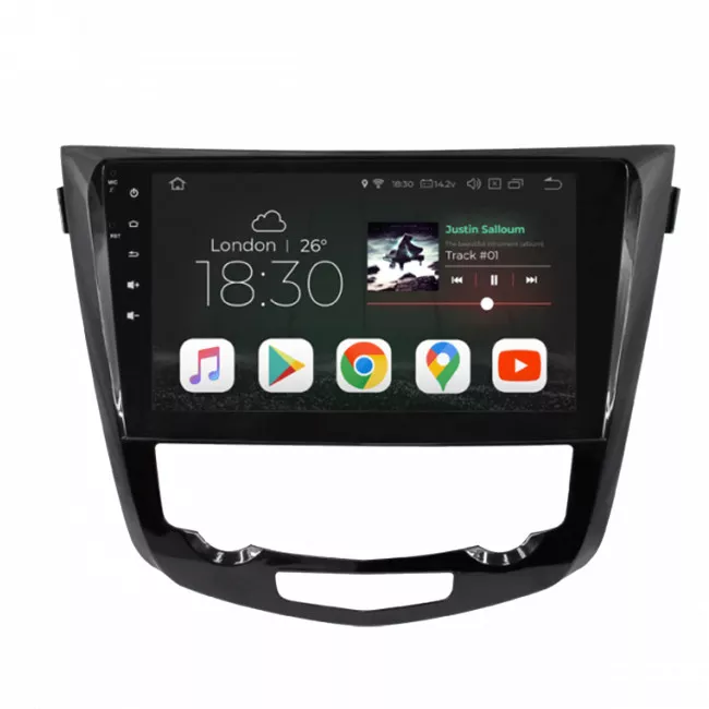 Gazer CM5510-J11 Мультимедийная автомобильная система для Nissan Qashqai, X-Trail, 2013-2016