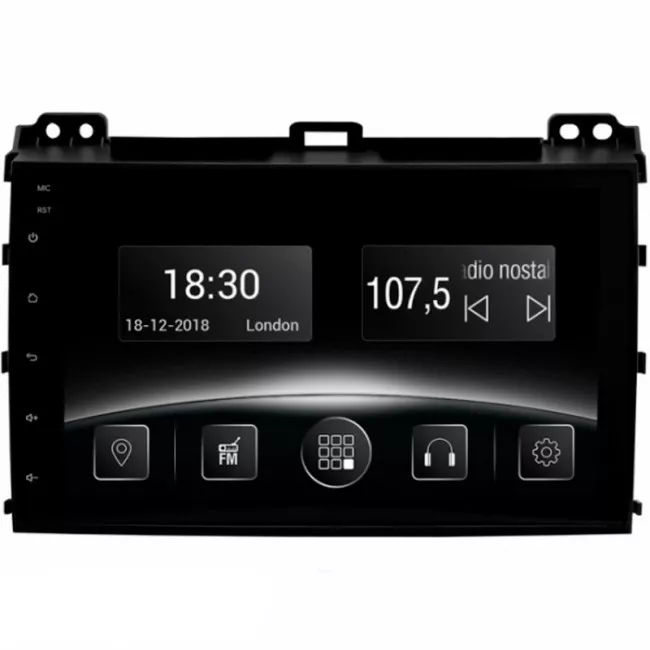 Gazer CM5510-J150H/ Мультимедийная автомобильная система для Toyota Prado LC150 - High level 2014-16