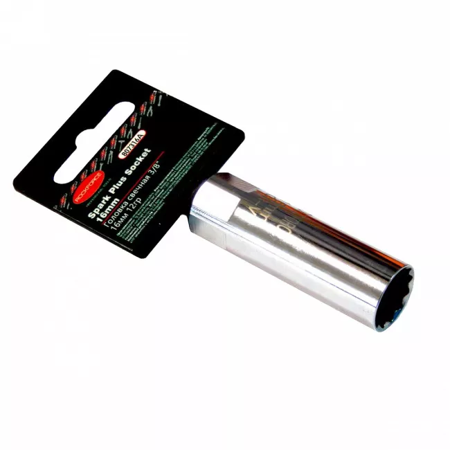 Головка свечная 3/8' 16мм 12гр. L=250mm Rock FORCE RF-807316A (26625)