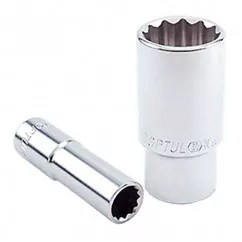 Головка торцева довга 1/2" 26мм 12-гранна TOPTUL (BAEF1626)