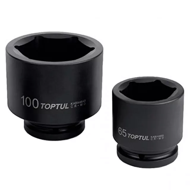 Головка торцевая ударная 1-1/2" 55мм KABA4855 TOPTUL (KABA4855) Головка торцевая ударная 1-1/2" 55мм KABA4855 TOPTUL (KABA4855)