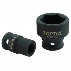 Головка торцевая ударная 1/2" 22мм TOPTUL (KABA1622)