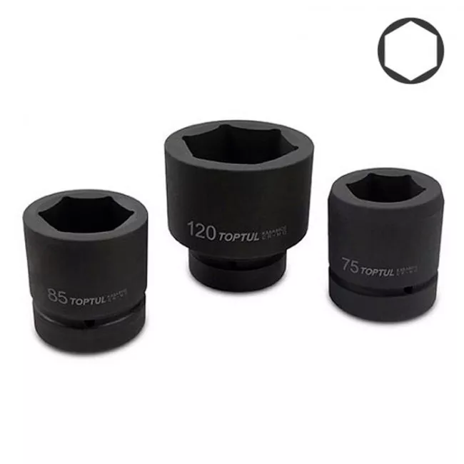 Головка торцевая ударная 2-1/2" 100мм KABA80A0 TOPTUL (KABA80A0) Головка торцевая ударная 2-1/2" 100мм KABA80A0 TOPTUL (KABA80A0)