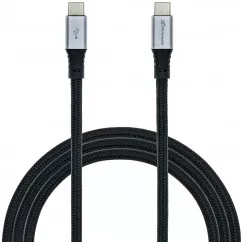 Кабель Grand-X USB 3.1 Type-C Type-C 10Mb/s , PD, 65W 1m (TPC-02)