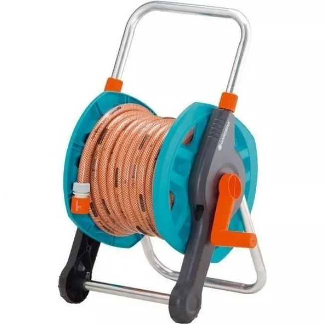 Катушка со шлангом Gardena Classic 40 Set (02691-20.000.00) Катушка со шлангом Gardena Classic 40 Set (02691-20.000.00)