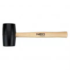 Киянка гумова NEO 58 мм, 450 г, ручка дерев'яна (25-062)