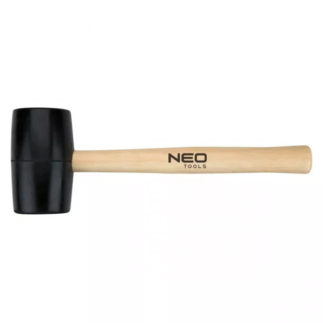 Киянка резиновая NEO 58 мм, 450 г, рукоятка деревянная (25-062) Киянка резиновая NEO 58 мм, 450 г, рукоятка деревянная (25-062)