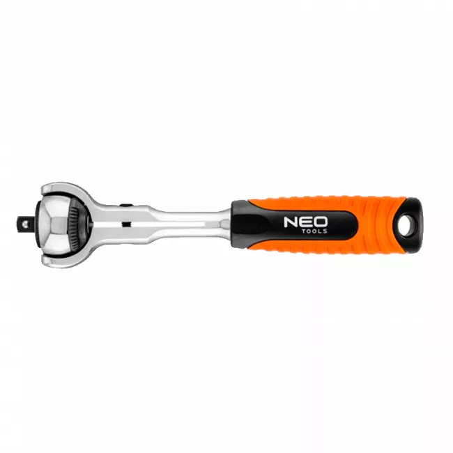Ключ-трещотка NEO 1/4, 360°, 72 зубца (08-540)