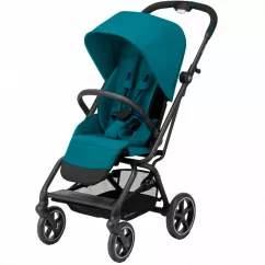 Коляска Cybex Eezy S Twist+ 2 BLK B River Blue turquoise (с бампером) (520001949)