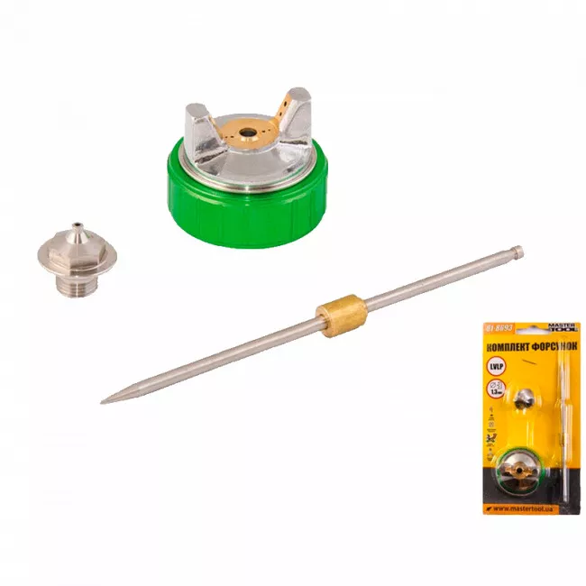 Комплект форсунок Ø 1,3 мм к LVLP MASTER TOOL (81-8693) Комплект форсунок Ø 1,3 мм к LVLP MASTER TOOL (81-8693)