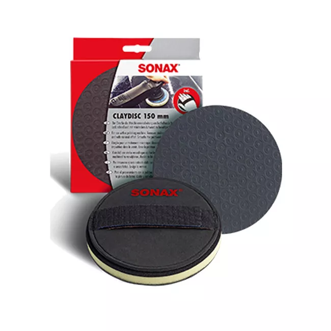 Круг для очистки кузова автомобиля SONAX 150 мм (подходит для машинки) (450605) Круг для очистки кузова автомобиля SONAX 150 мм (подходит для машинки) (450605)