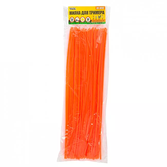 Лісочка для тримера MASTER TOOL 2,40 мм* 30 см, 50 шт, "зірка" (19-1015)