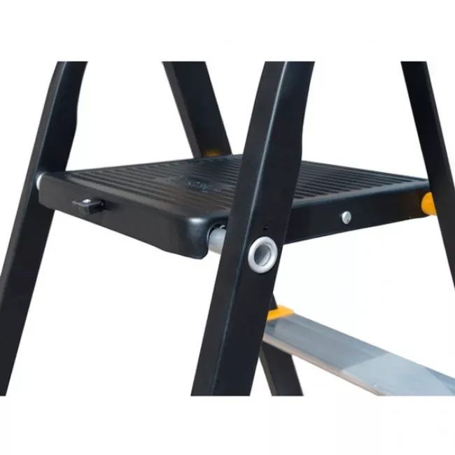 Драбина сталь + алюміній MASTERTOOL 5 сходинок h = 1064 мм max 150 кг (79-1205)
