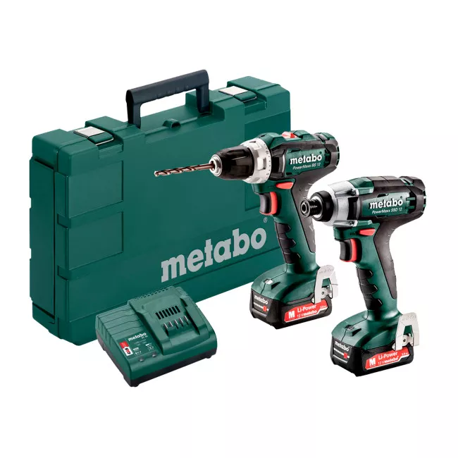 Набір акумуляторної техніки Metabo Combo Set 2.7.1 12 V BS+SSD Комплект (685166000) Набір акумуляторної техніки Metabo Combo Set 2.7.1 12 V BS+SSD Комплект (685166000)