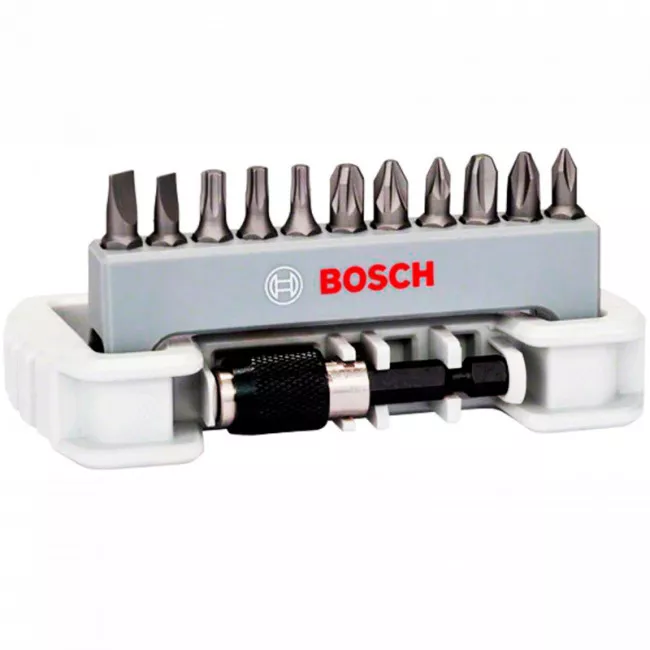Набір бітів Bosch Extra Hart 11 шт з тримачем (2.608.522.130)