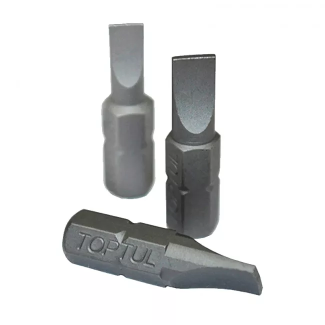 Набор бит TOPTUL 10ед. 1/4" (PH, SL, TORX, SQ) (GAAV1001)