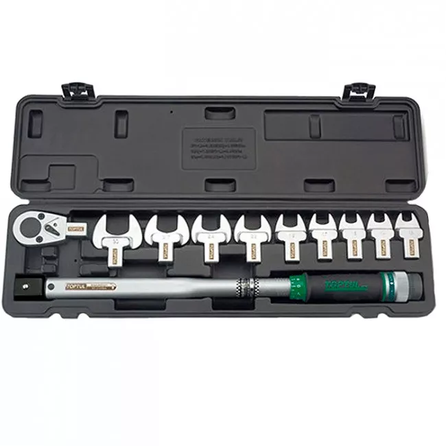 Набор динамометрический TOPTUL 1/2" 11ед. 40-210Нм (GAAI1101)