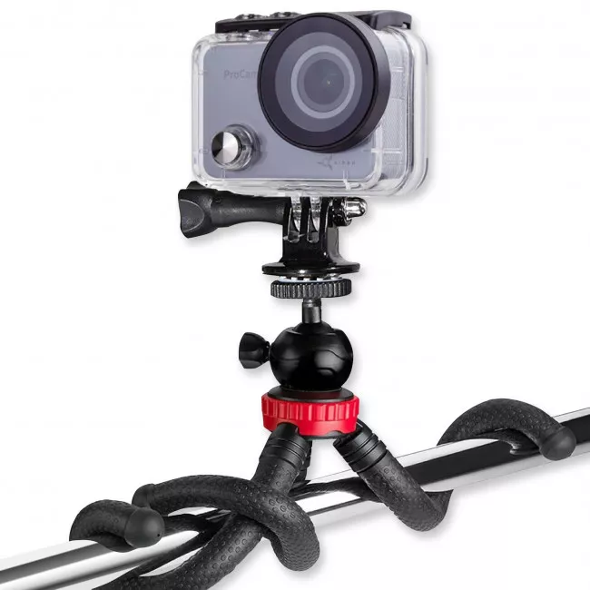 Набор для блогера 12 в 1: экшн-камера AIRON ProCam 7 Touch  с аксессуарами (4822356754787)